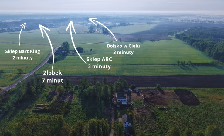 działka na sprzedaż - Białe Błota, Kruszyn Krajeński